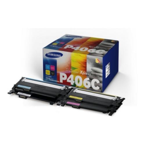 HP Cartucho de toner preto / ciano / magenta / amarelo (CLTP406CELS / SU375A / C406) (value kit)