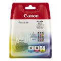 Canon Cartucho de tinta ciano / magenta / amarelo (0621B029 / CLI8) (multipack)