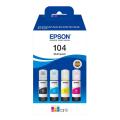 Epson Cartucho de tinta preto / ciano / magenta / amarelo (C13T00P640 / 104) (multipack)